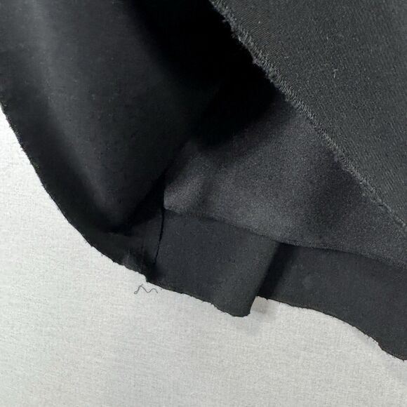 Vintage Laundry By Shelli Segal Womens Dress 0 Black Beaded Jersey Knit Maxi Y2K - Picture 4 of 15